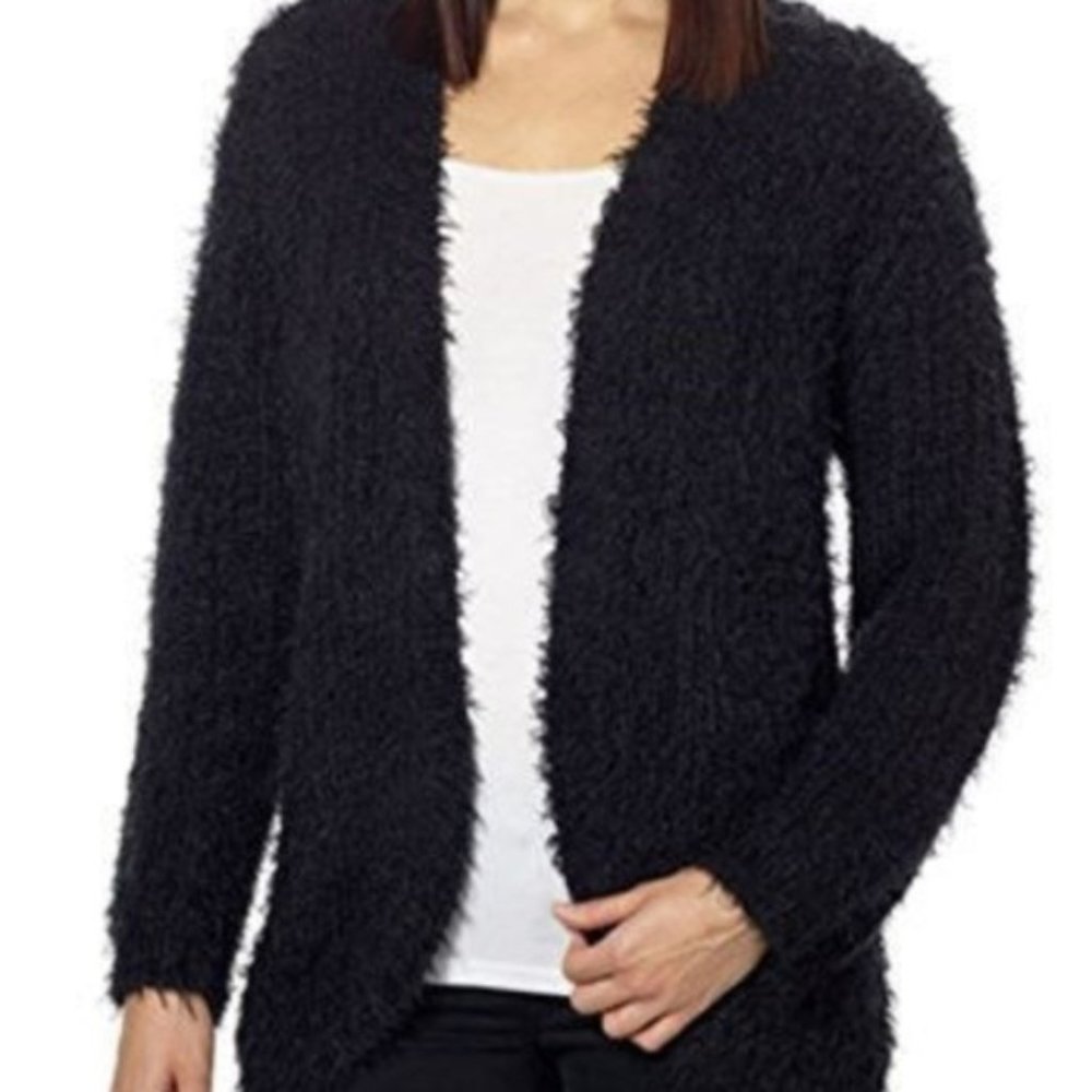 Kensie Ladies Eyelash Cardigan Sweater